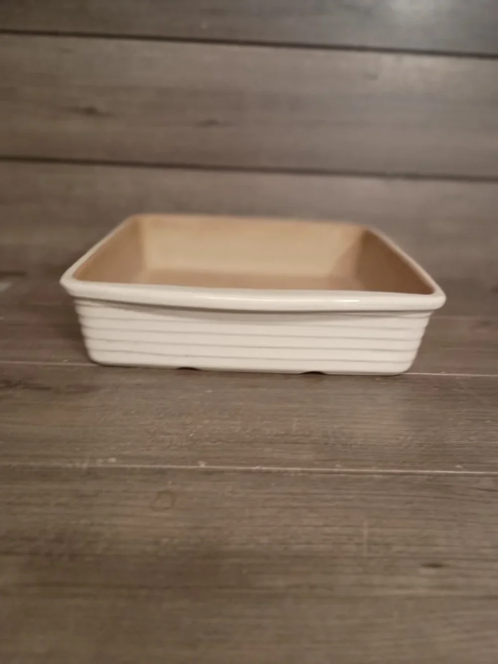 Pampered Chef White Glaze 9